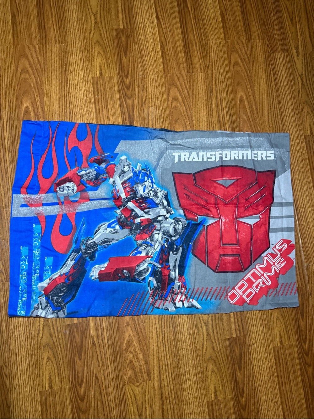 VTG Transformers Optimus Prime reversible standard pillowcase